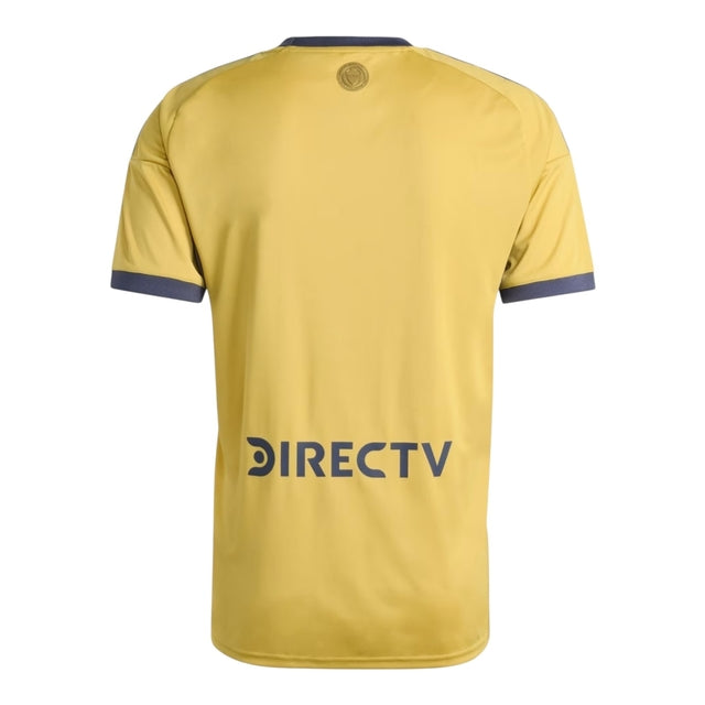 Camisa Boca Juniors II 25/26 - Torcedor Adidas Masculina - Amarela com detalhes em azul