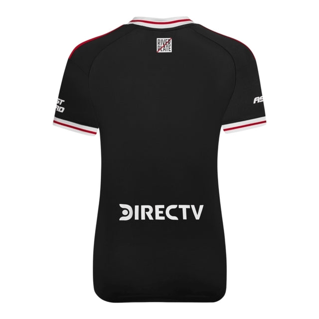 Camisa River Plate II 25/26 -  Adidas Feminina - Preta e vermelha