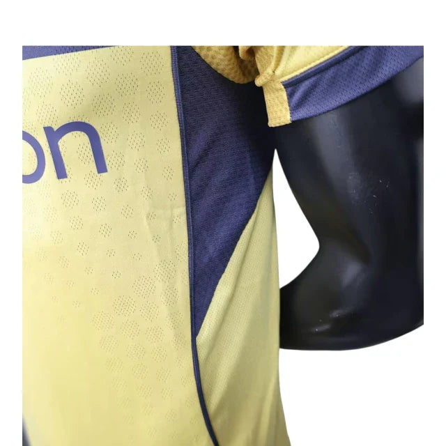 Camisa Boca Juniors II 25/26 - Jogador Adidas Masculina - Amarela com detalhes em azul