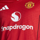 Camisa Manchester United I 25/26 -  Adidas Feminina - Vermelha com detalhes em preto