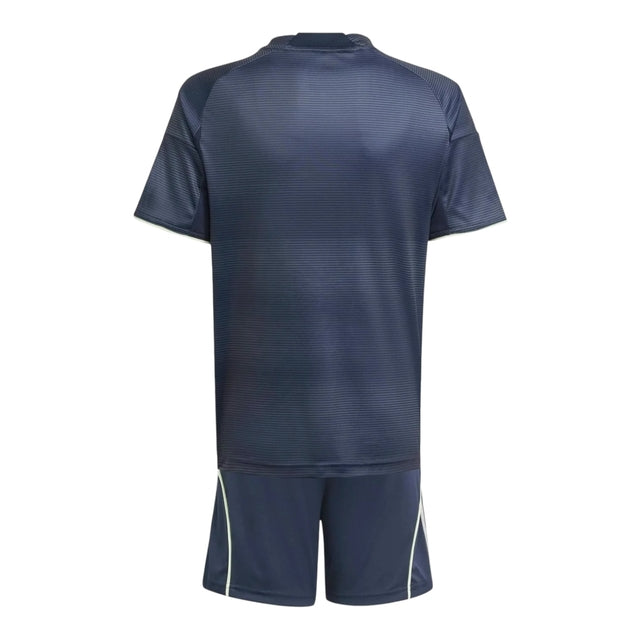 Kit Infantil Real Madrid II 25/26 - Adidas - Azul com detalhes em amarelo