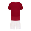 Kit Infantil Al-Ahly I 25/26 - Adidas - Vermelho e branco