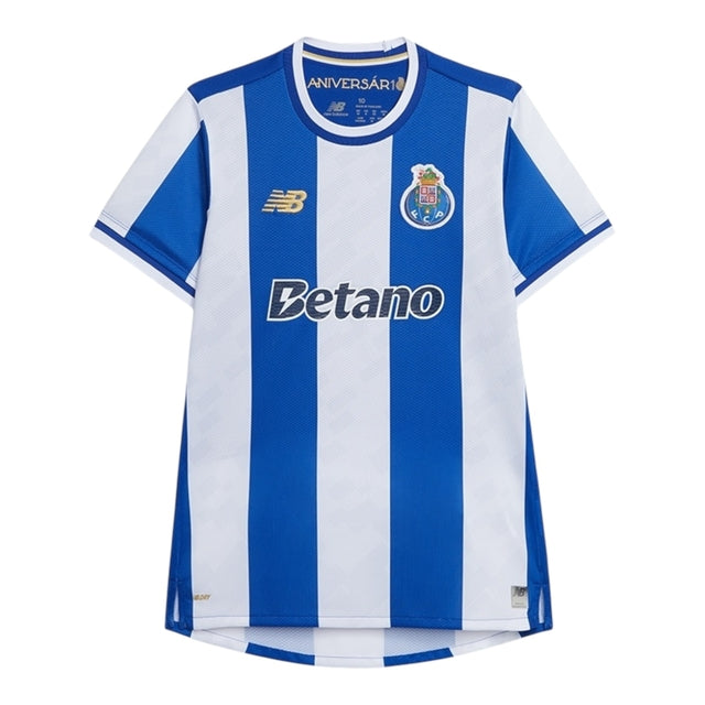 Camisa Porto Edição especial Mundial de Clubes I 25/26 -  New Balance Feminina - Azul e branca