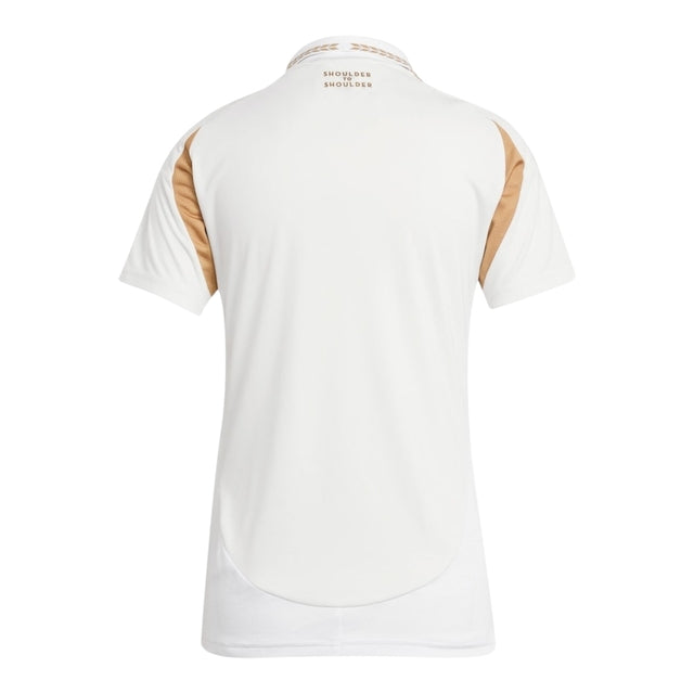 Camisa Los Angeles FC II 25/26 -  Adidas Feminina - Branca com detalhes em dourado