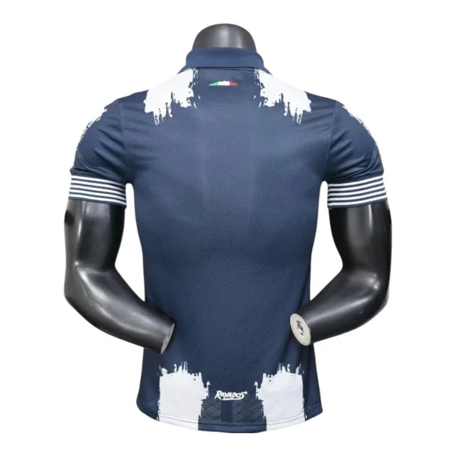 Camisa Monterrey Edição especial Mundial de Clubes I 25/26 - Jogador Puma Masculina - Azul com detalhes em branco