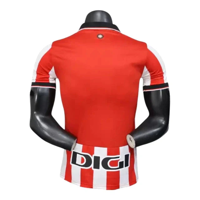 Camisa Athletic Bilbao I 25/26 - Jogador Castore Masculina - Branca e vermelha