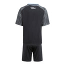 Kit Infantil Aston Villa II 25/26 - Adidas - Preto