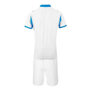 Kit Infantil Marseille I 25/26 - Puma - Branco e azul