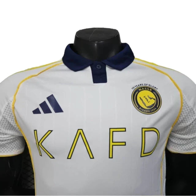 Camisa Al-Nassr III 25/26 - Jogador Adidas Masculina - Branca