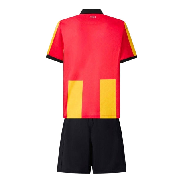 Kit Infantil Espérance de Tunis I 25/26 - Kappa - Vermelho e amarelo e preto