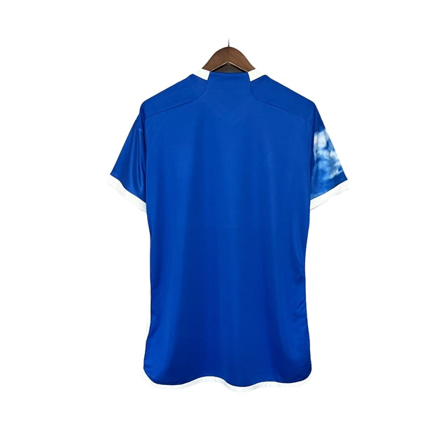 Camisa Japão Edição especial comemorativa 23/24 - Torcedor Adidas Masculina - Azul com detalhes em branco e vermelho