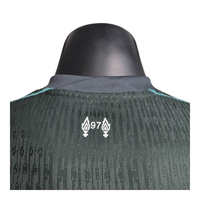 Camisa Liverpool II 24/25 - Jogador Nike Masculina - Verde com detalhes em azul