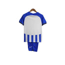 Kit Infantil Brighton I 23/24 - Nike - Branco e Azul