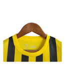 Kit Infantil Al Ittihad I 23/24 - Nike - Amarelo e preto