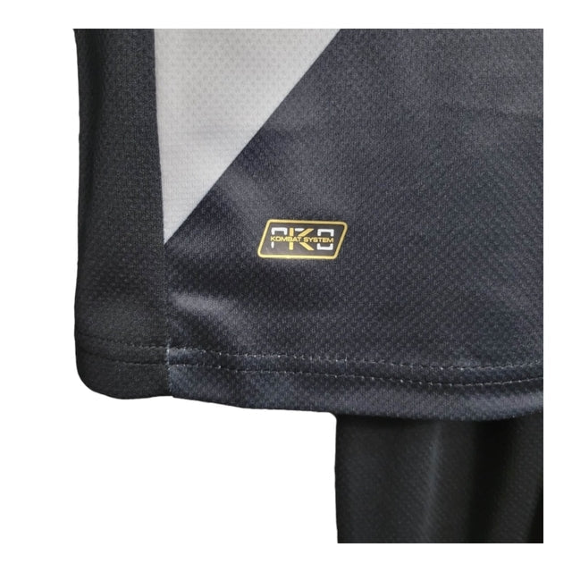 Kit Infantil Vasco da Gama I 23/24 - Kappa - Preto com detalhes em branco e amarelo