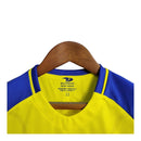 Kit Infantil Al-Nassr I 22/23 - Amarelo com detalhes em azul