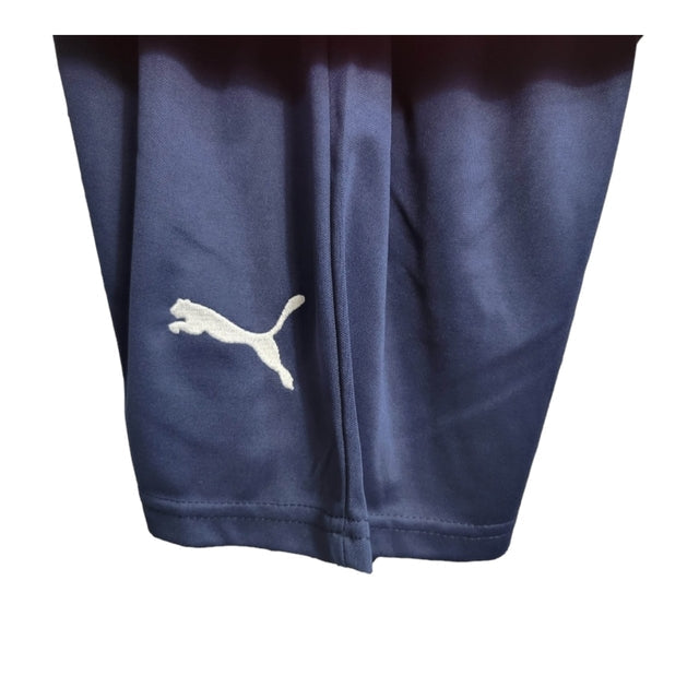 Kit Infantil Newcastle United III 23/24 - Castore - Azul com detalhes em amarelo