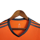 Camisa Retrô Real Madrid II 13/14 - Masculina Adidas - Laranja com detalhes em cinza