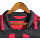 Camisa Retrô AC Milan I 2006/2007 manga longa - Masculina Adidas - Preta e vermelha