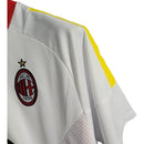 Camisa Retrô AC Milan II 2002/2003 - Masculina Adidas - Branca com detalhes em vermelho e amarelo