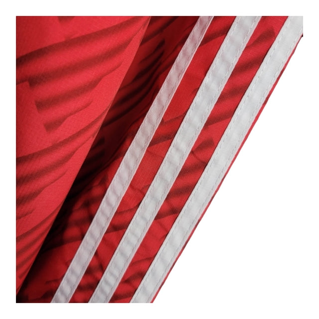 Jaqueta Corta-Vento Manchester United 23/24 - Masculina Adidas - Vermelha