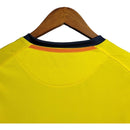 Camisa Retrô Barcelona II 08/09 - Masculina Nike - Amarela com detalhes em azul e vermelho