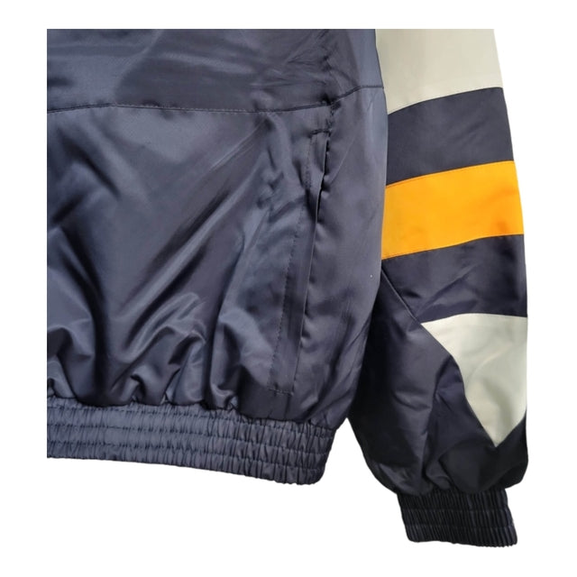 Jaqueta Corta-Vento Arsenal 23/24 - Azul com detalhes em branco e amarelo