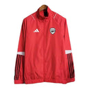Jaqueta Corta-Vento Arsenal 23/24 - Masculina Adidas - Vermelha