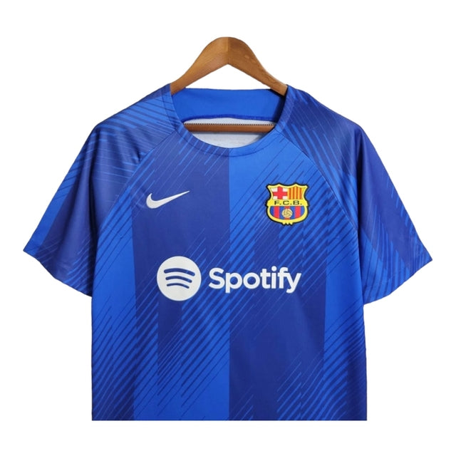 Camisa Treino Barcelona 23/24 - Torcedor Nike Masculina - Azul