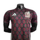 Camisa Seleção do México I 24/25 - Jogador Adidas Masculina - Vinho com detalhes em vermelho e verde