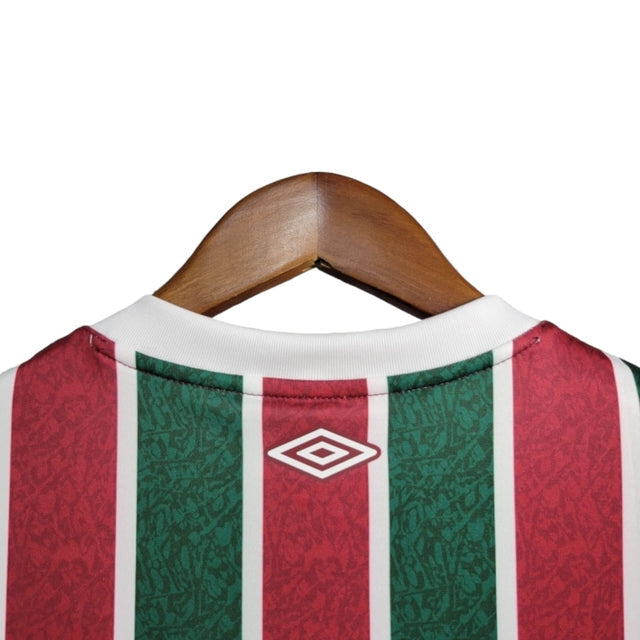 Camisa Fluminense I 24/25 -  Umbro Feminina - Verde e vermelha