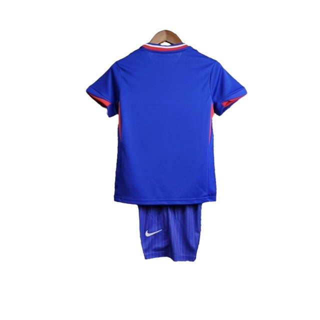 Kit Infantil Seleção da França I 24/25 - Nike - Azul