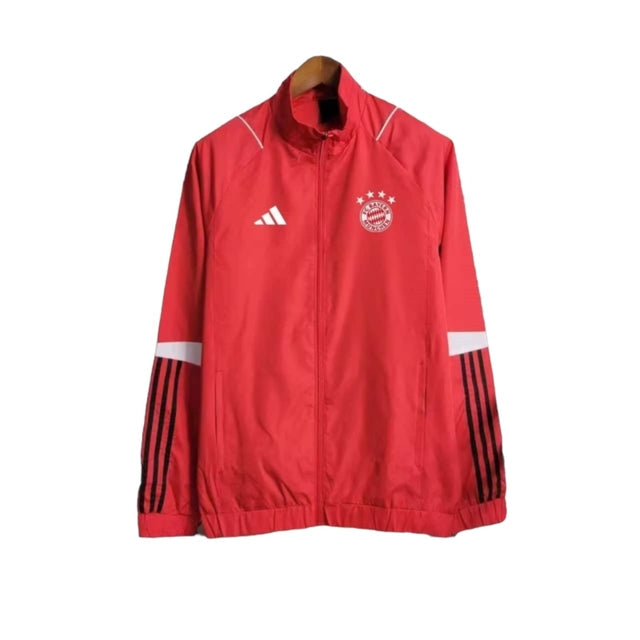 Jaqueta Corta-Vento Bayern de Munique 23/24 - Masculina Adidas - Vermelha