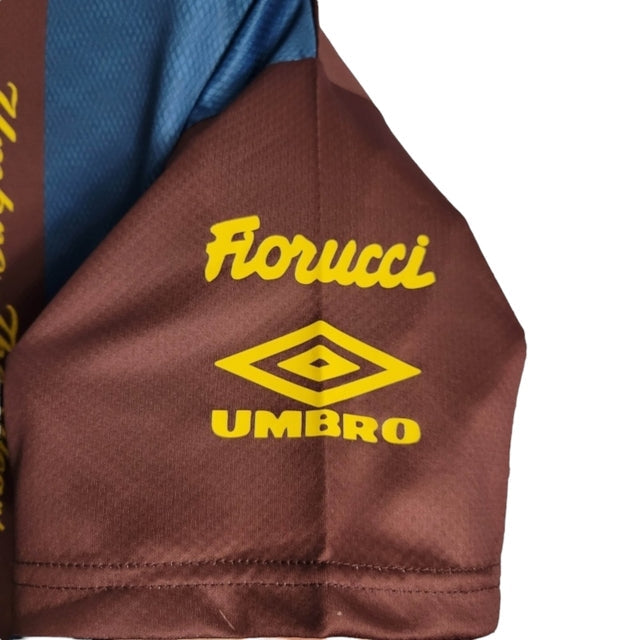 Camisa Retrô Inter de Milão Treino 1994/1995 - Masculina Umbro - Marrom e cinza