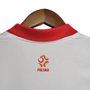Kit Infantil Polônia I 24/25 - Nike - Branco com detalhes em vermelho