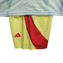 Kit Infantil Colombia II 24/25 - Adidas - Amarelo com detalhes em cinza e vermelho