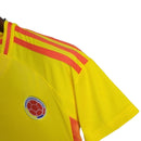 Kit Infantil Colombia I 24/25 - Adidas - Amarelo com detalhes em laranja e azul