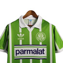 Camisa Retrô Palmeiras I 1992/1993 - Masculina Adidas - Verde com listras em branco