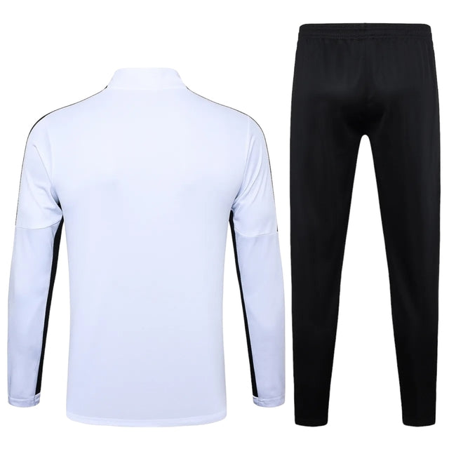 Conjunto Paris Saint German Treino 23/24 - Masculino Nike - Branco e preto