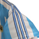 Camisa Retrô Seleção da Argentina I 1998/1999 - Masculina Adidas - Branca com detalhes em azul e preto