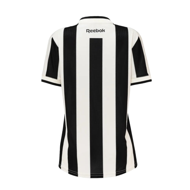 Camisa Botafogo I 24/25 -  Reebok Feminina - Branca e preta