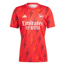 Camisa Arsenal Pré-Jogo I 23/24 - Torcedor Adidas Masculina - Vermelha