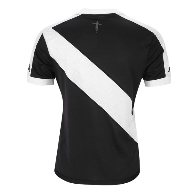Camisa Vasco da Gama I 24/25 -  Kappa Feminina - Preta