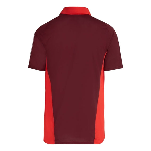 Camisa Internacional Treino 24/25 polo - Torcedor Adidas Masculina - Vermelha e vinho