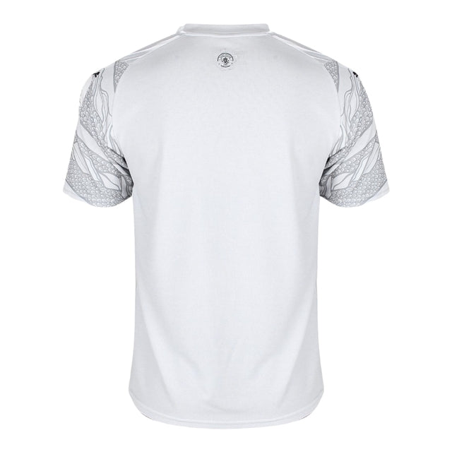 Camisa Manchester City Edição especial Ano do Dragão 24/25 - Torcedor Puma Masculina - Azul - Branca com detalhes em cinza e preto