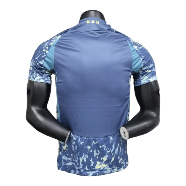 Camisa Ajax II 24/25 - Jogador Adidas Masculina - Azul com detalhes em amarelo