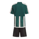 Kit Infantil Manchester United II 23/24 - Adidas - Verde e branco
