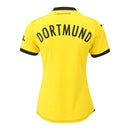 Camisa Borussia Dortmund I 23/24 -  Puma Feminina - Amarela e preta