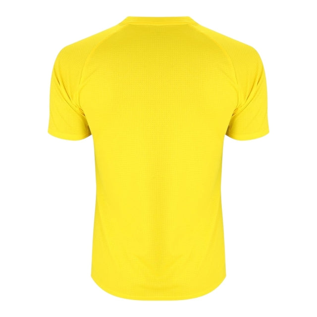 Camisa Borussia Dortmund Pré Jogo 24/25 - Torcedor Puma Masculina - Amarela com detalhes em preto