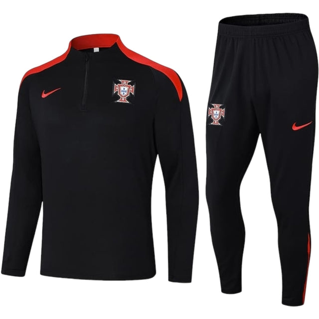 Conjunto Seleção Portugal Treino 24/25 - Masculino Nike - Preto